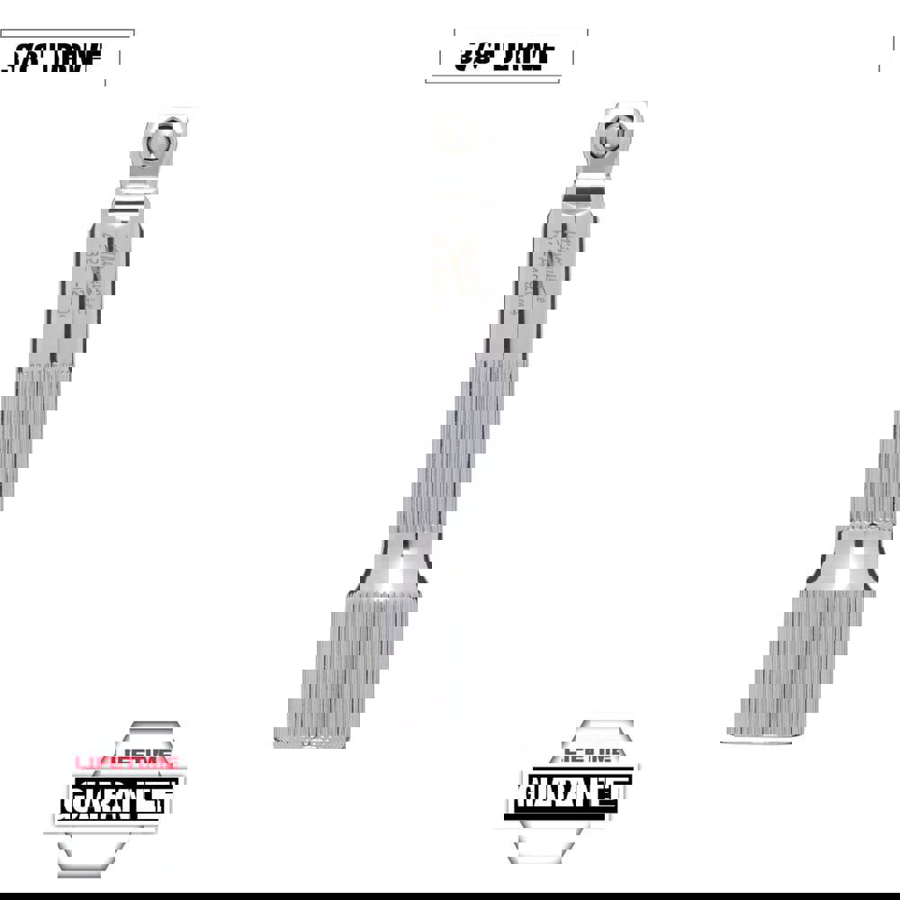 Socket Extensions; Tool Type: Wobble Extension ; Extension Type: Wobble ; Drive Size: 3/8 (Inch); Finish: Chrome ; Overall Length (Inch): 3 ; Material: Vanadium Steel